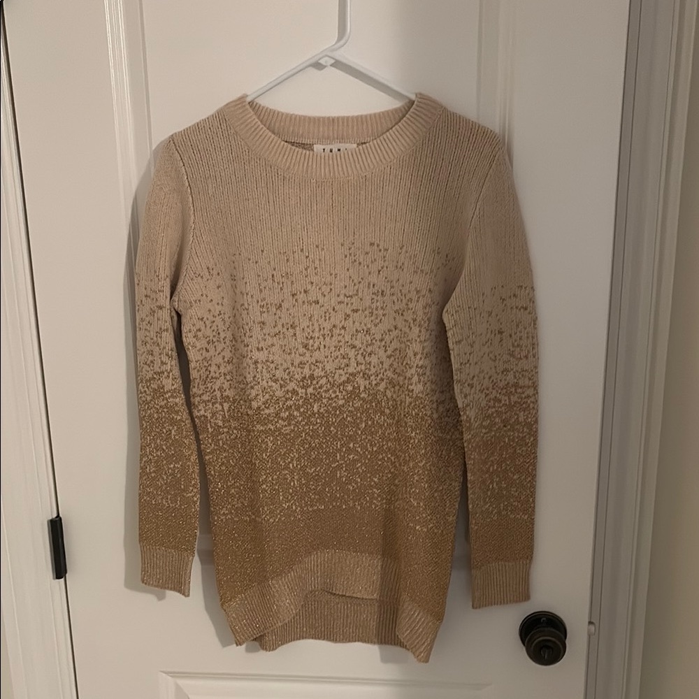 THML size XS tunic sparkly sweater